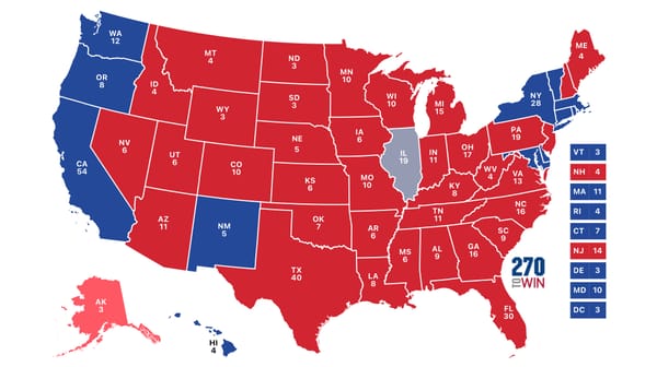 New Data Reveals Overwhelming Majority of US States Are Conservative